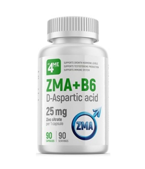 4Me Nutrition ZMA+B6, 90 капсул