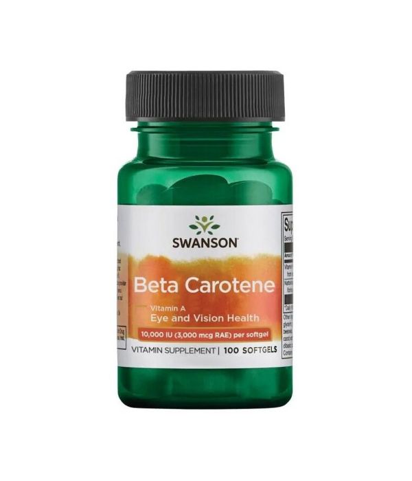 Swanson Beta Carotene 10.000 IU (3000 мкг), 100 капсул