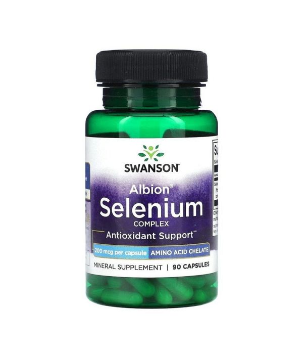 Swanson Selenium Complex 200 мкг, 90 капсул