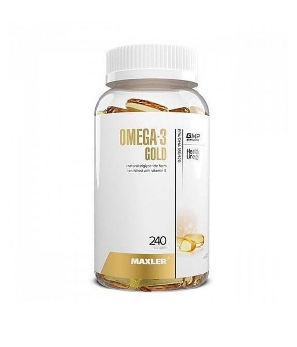 Maxler Omega-3 Gold, 240 капсул