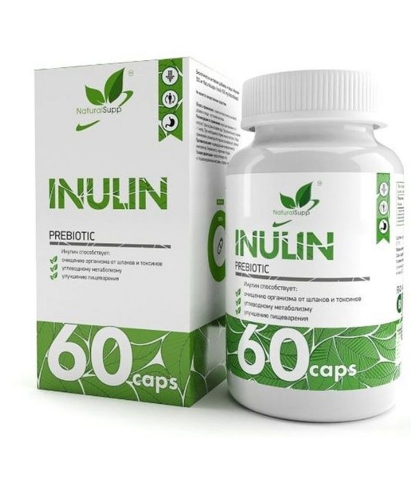 NaturalSupp Inulin 500 мг, 60 капсул