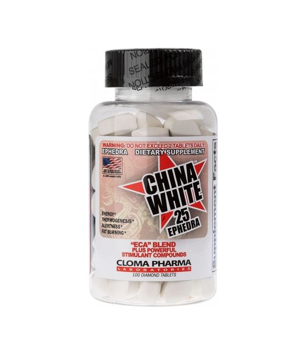 Жиросжигатель для женщин Cloma Pharma CHINA WHITE, 100 таблеток