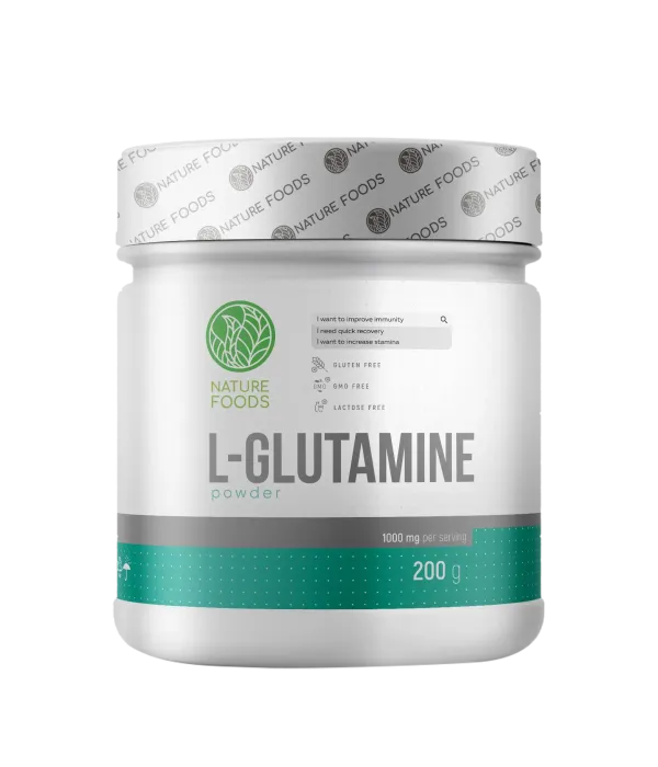 Nature Foods L-Glutamine 200 г (40 порций)