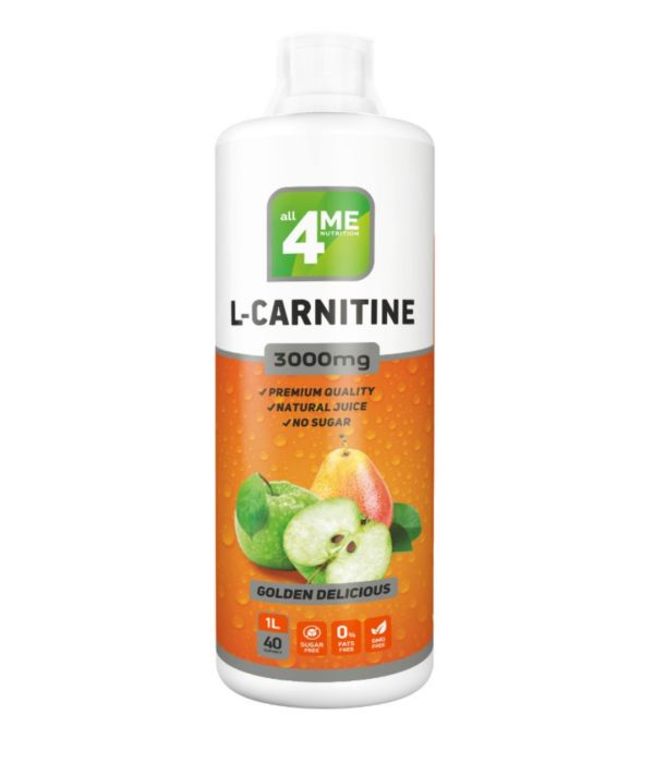 4Me Nutrition L-Сarnitine 3000 мг, 1 л (40 порций)