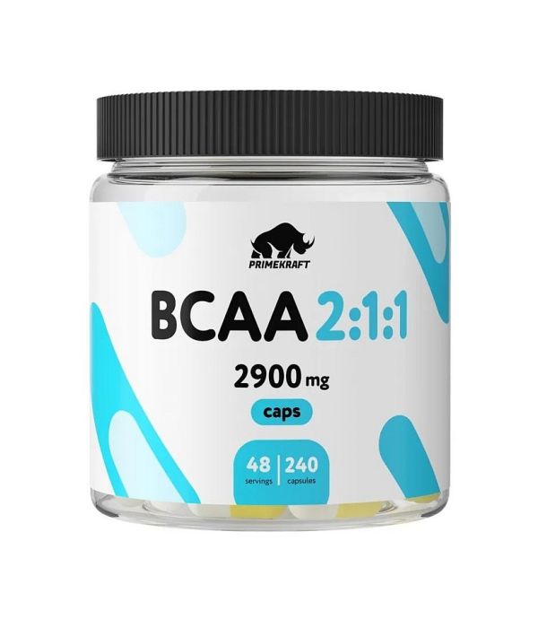 Prime Kraft BCAA 2:1:1 240 капсул (48 порций)