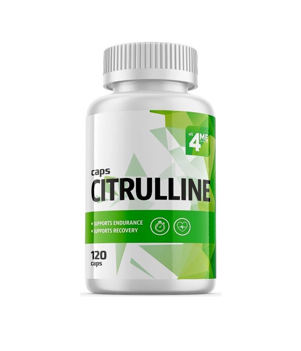 4Me Nutrition L-Citrulline DL-Malate 2:1, 120 капсул