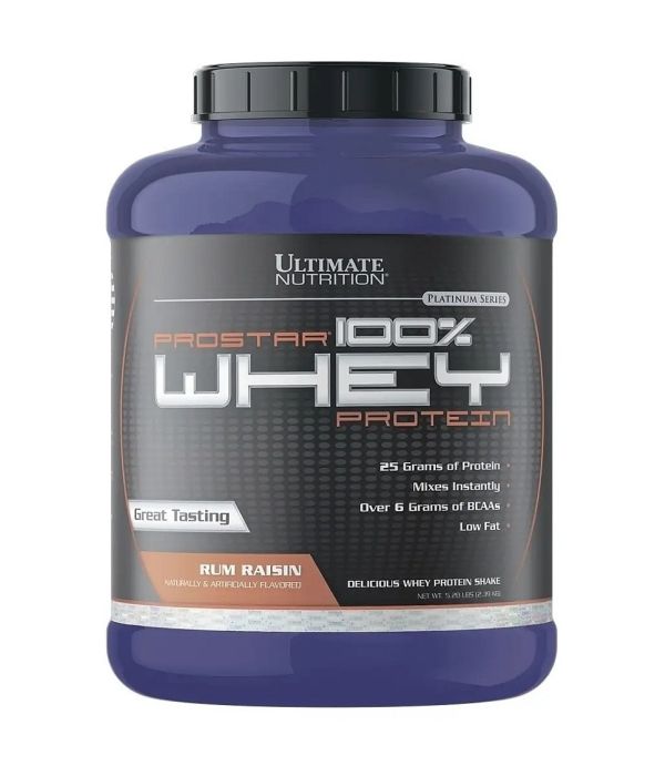 Ultimate Nutrition Prostar Whey 2390 г, 80 порций