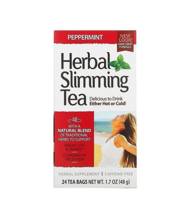 21st Century Herbal Slimming Tea 48 г, 24 пакетика