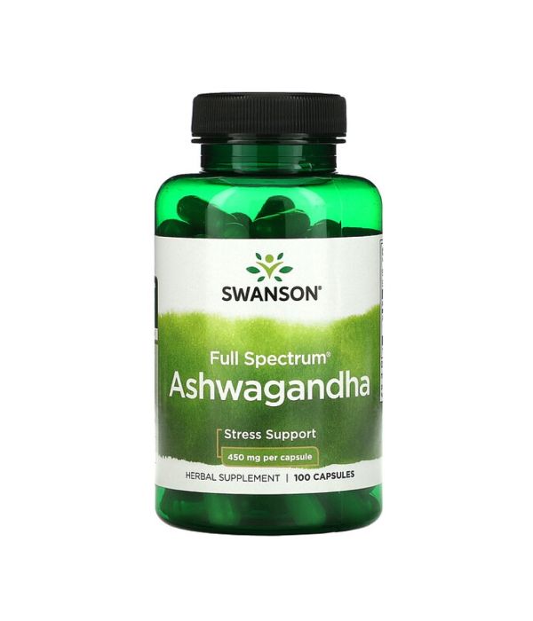 Swanson Ashwagandha 450 мг, 100 капсул