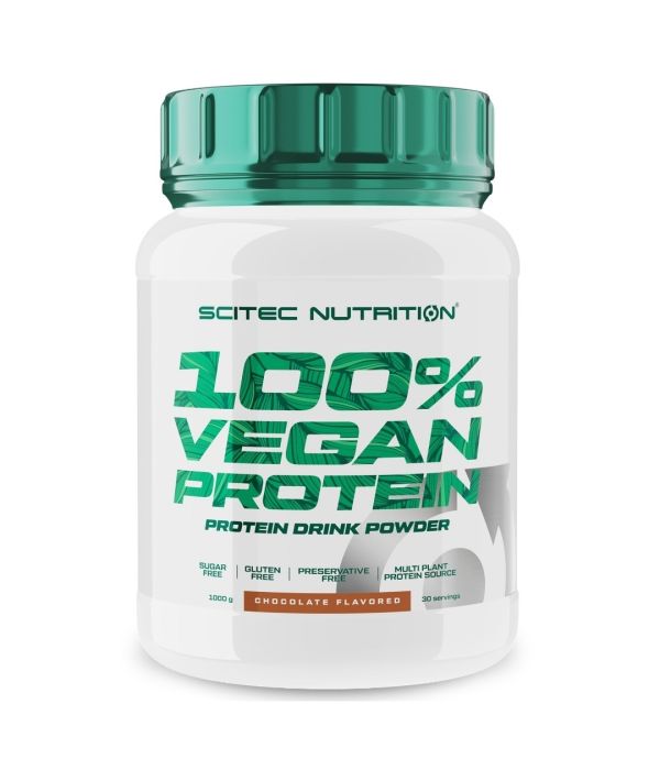 Scitec Nutrition 100% Vegan Protein 1000 г, 30 порций