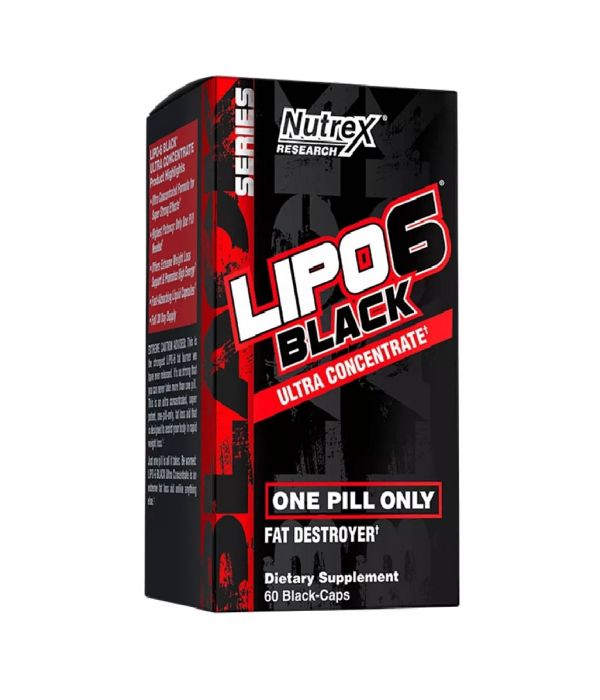 NUTREX Lipo-6 Black Ultra Concentrate (USA Version) 60 капсул