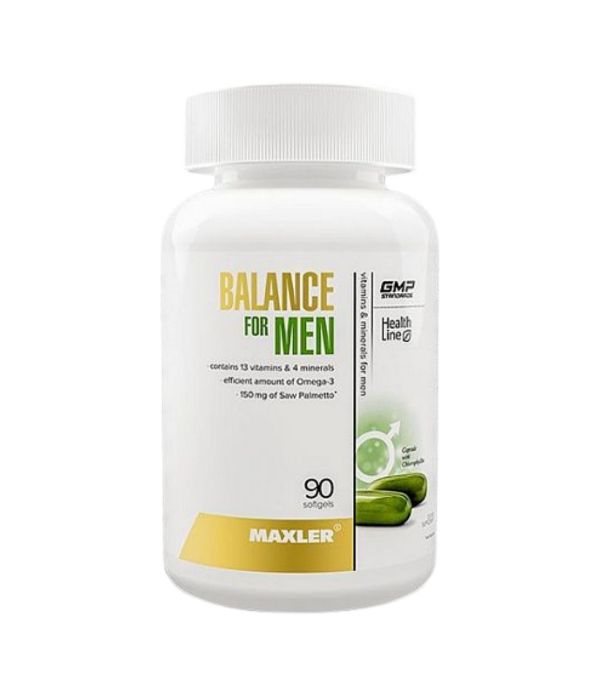 Maxler Balance for Men 90 капсул, 30 порций