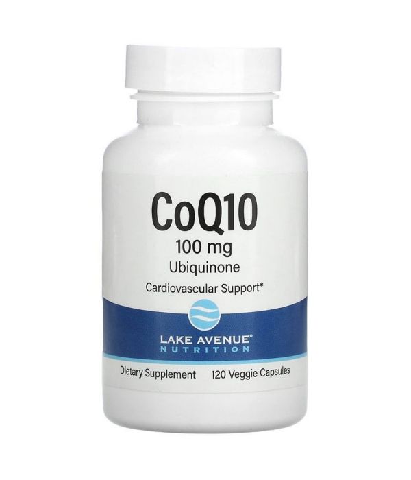 Lake Avenue Nutrition CoQ10 100 мг, 120 капсул