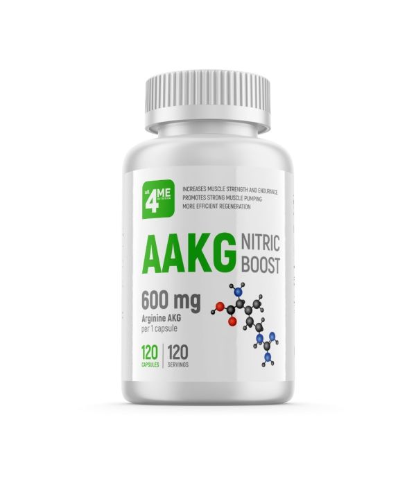 4Me Nutrition AAKG 600 mg, 120 капсул