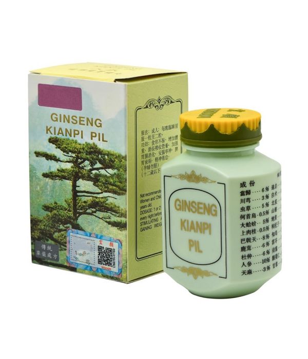 GINSENG Kianpi Pil, 60 капсул