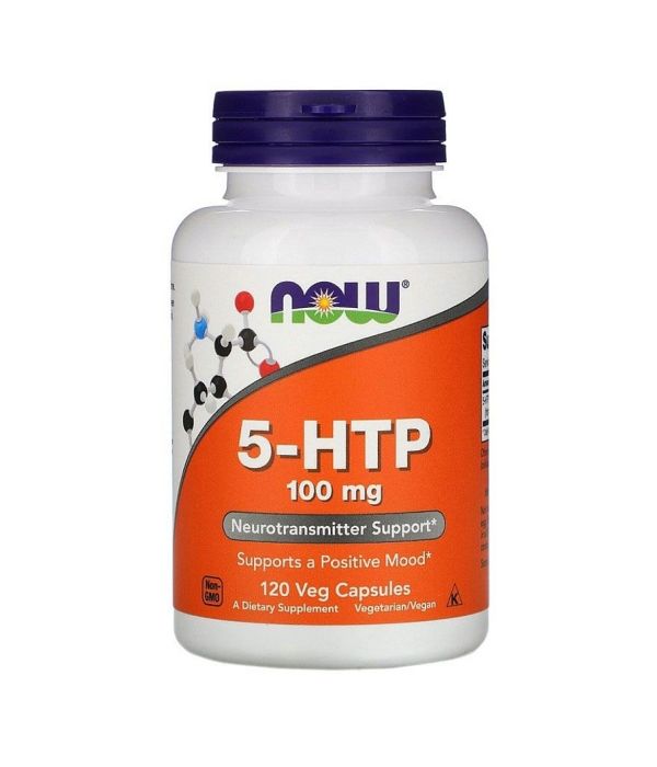 NOW 5-HTP 100 мг, 120 капсул