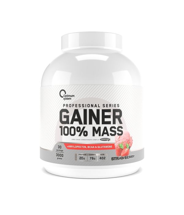 Optimum System GAINER 100% Mass 3000 г (30 порций)